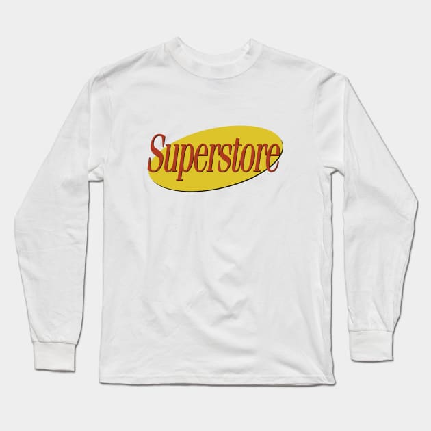 Superstore Seinfeld Mashup Long Sleeve T-Shirt by karutees